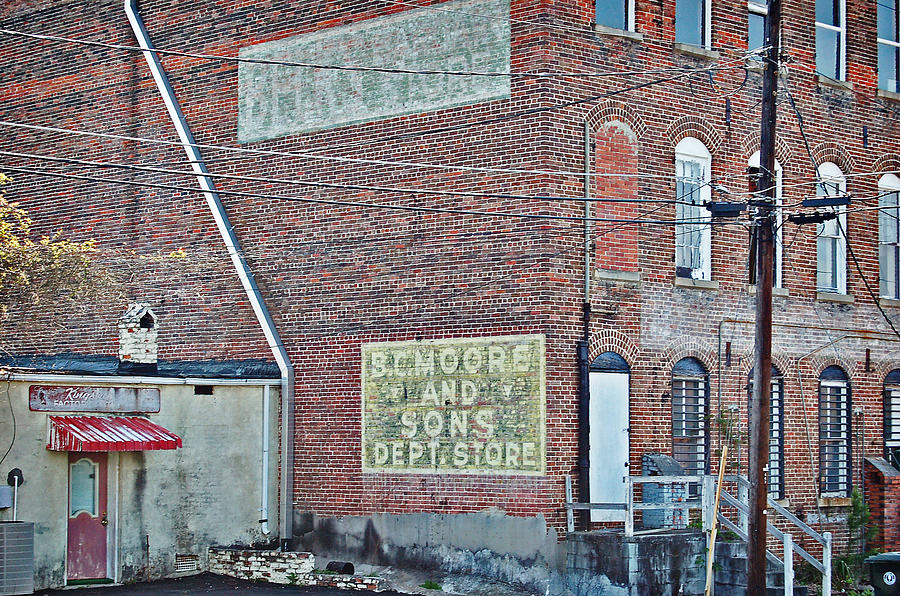 Faded Signs Photograph by Linda Brown