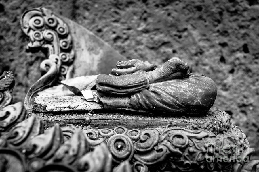 Fading Buddha Photograph by Dean Harte
