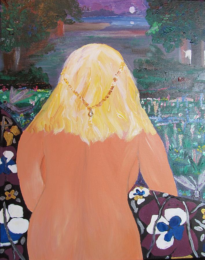 Fair Maiden Painting by Susan Voidets