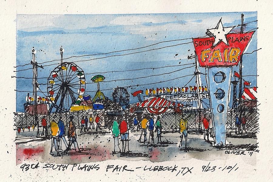 Fair Time Mixed Media by Tim Oliver