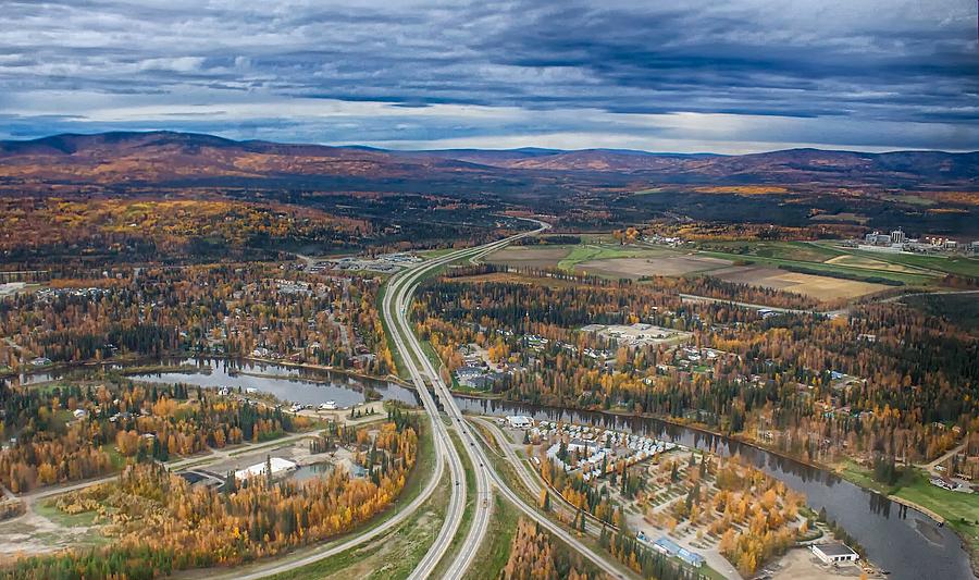Fairbanks Alaska The George Parks Highway Photograph by Michael W Rogers