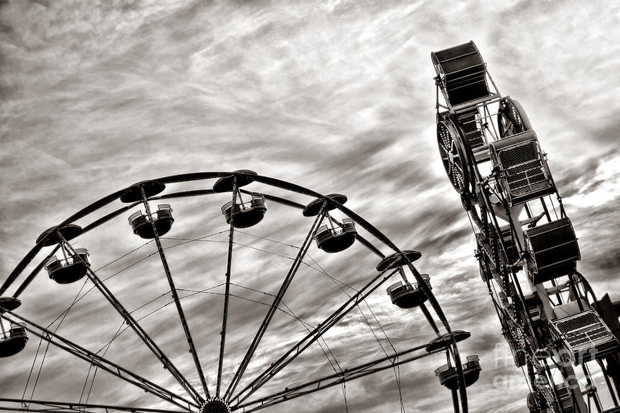 Fairground Photograph by Olivier Le Queinec
