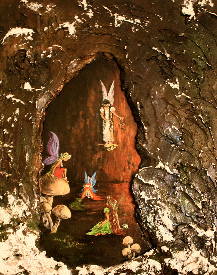 Fairies Abode Painting by Jean Walker