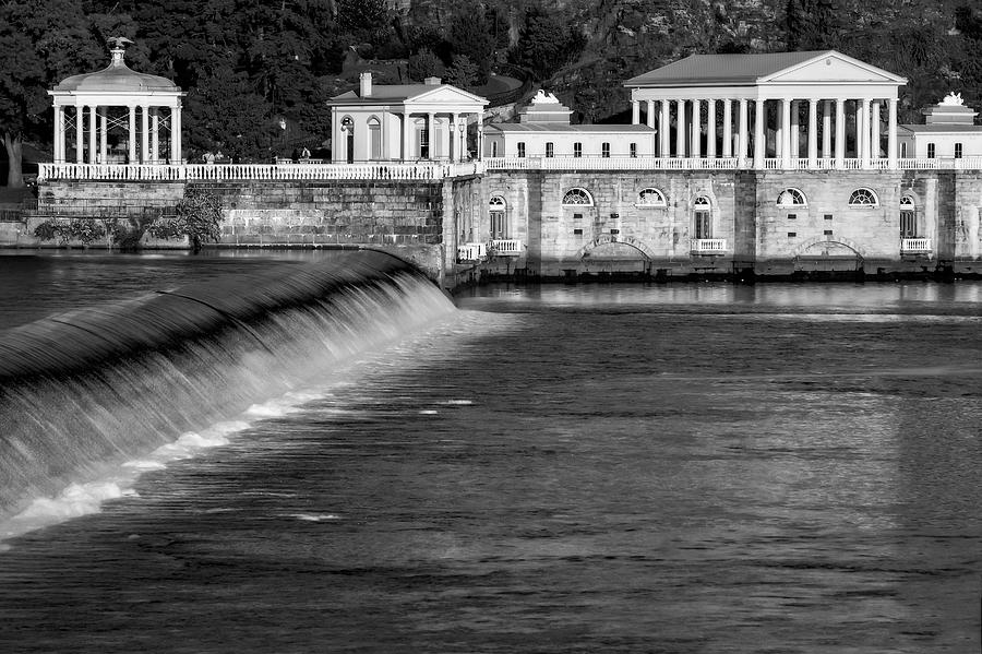 Fairmount Water Works Park BW Photograph by Susan Candelario