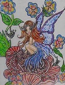 Fairy Painting - Fairy Dust Of Wonder by Terri Allbright