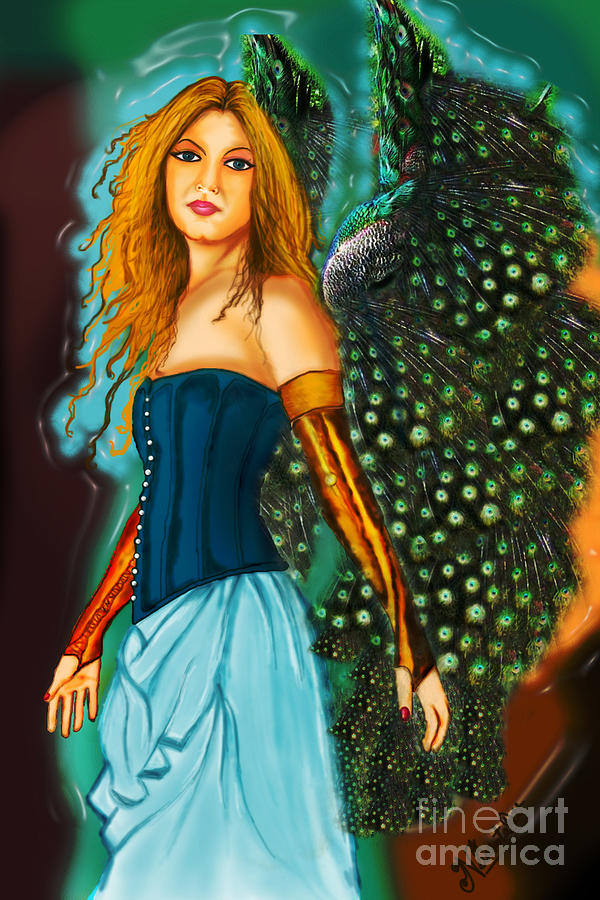 Fairy Painting - Fairy by Pixel Artist