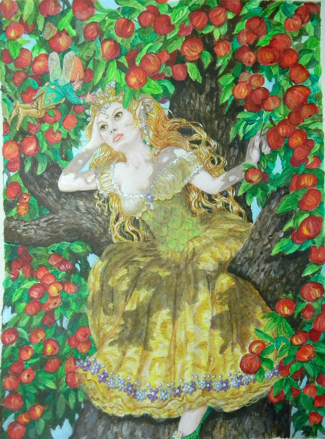 Fairy Queen Painting by Judy Riggenbach - Fine Art America