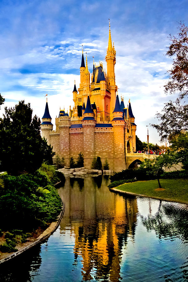 Castle Photograph - Fairy Tale Twilight by Greg Fortier