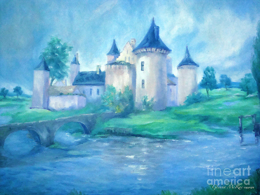 Castle Painting - Fairytale Castle Where Dreams Come True by Glenna McRae