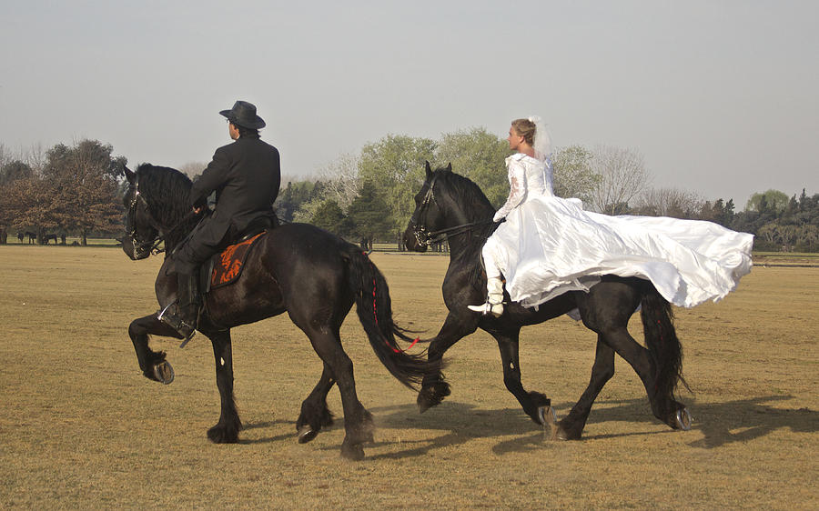 Fairytale Wedding, Pilar, Argentina Photograph by Venetia Featherstone-Witty
