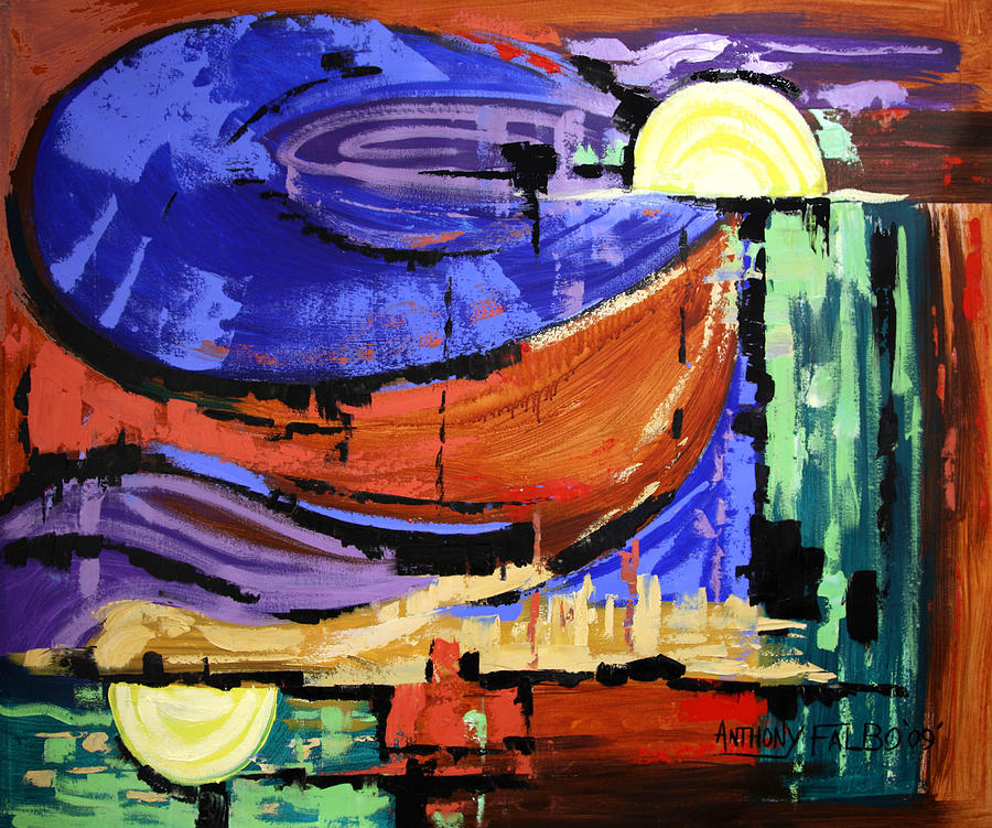 Abstract Painting - Faith by Anthony Falbo