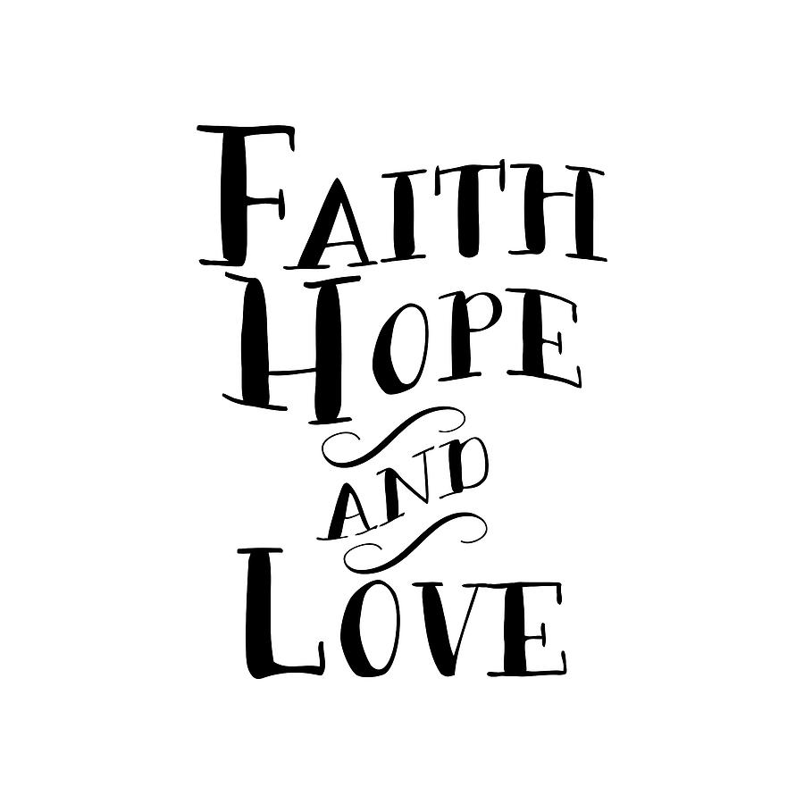 Faith, Hope, Love Painting by Tara Moss - Fine Art America