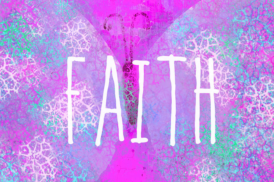 Faith In Purple Photograph by Suzanne Powers