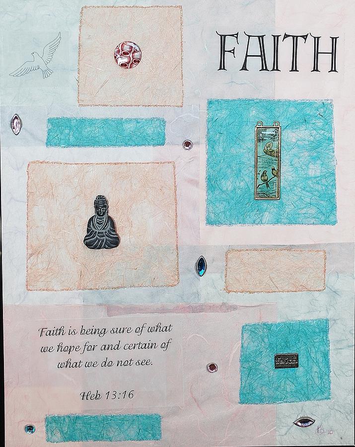 Faith Painting by Karen Buford