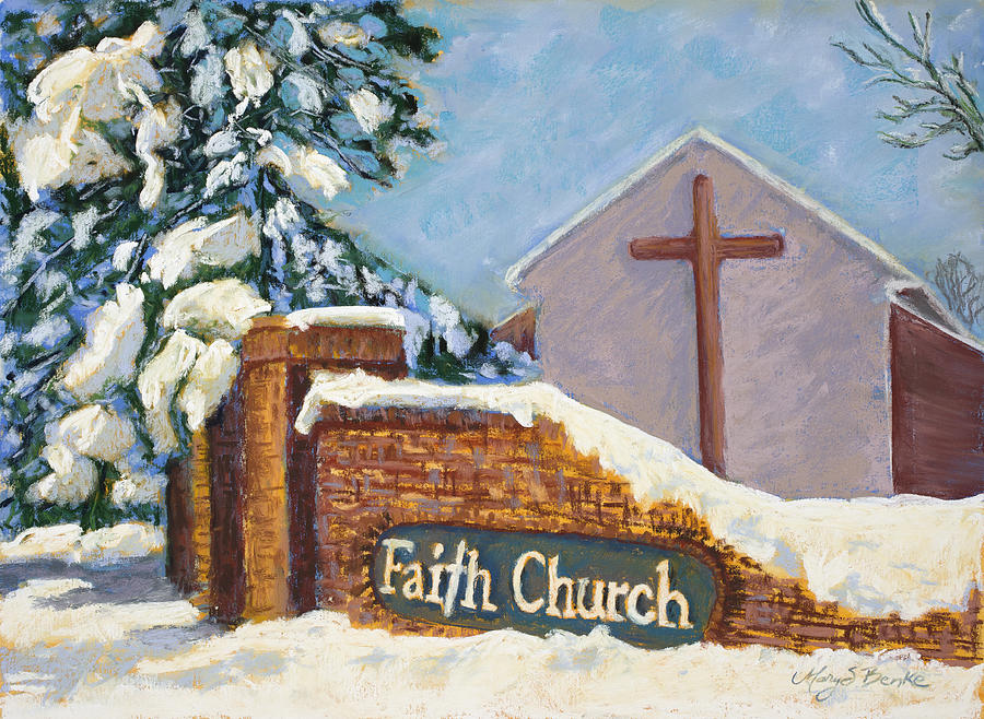 Faith Painting by Mary Benke