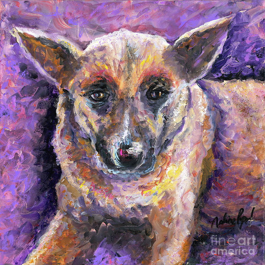 Faithful Friend Painting by Nadine Rippelmeyer