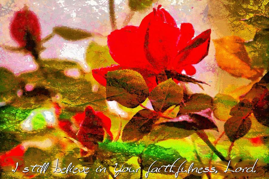 Faithfulness Digital Art by Michelle Greene Wheeler - Fine Art America