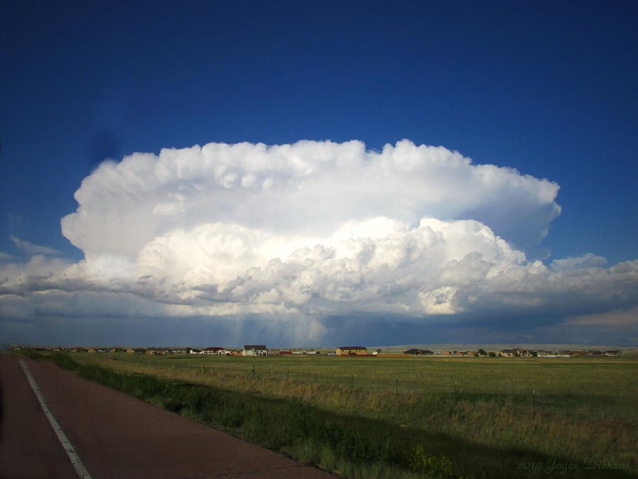 Falcon Colorado Thunderstorm Photograph by Joyce Dickens