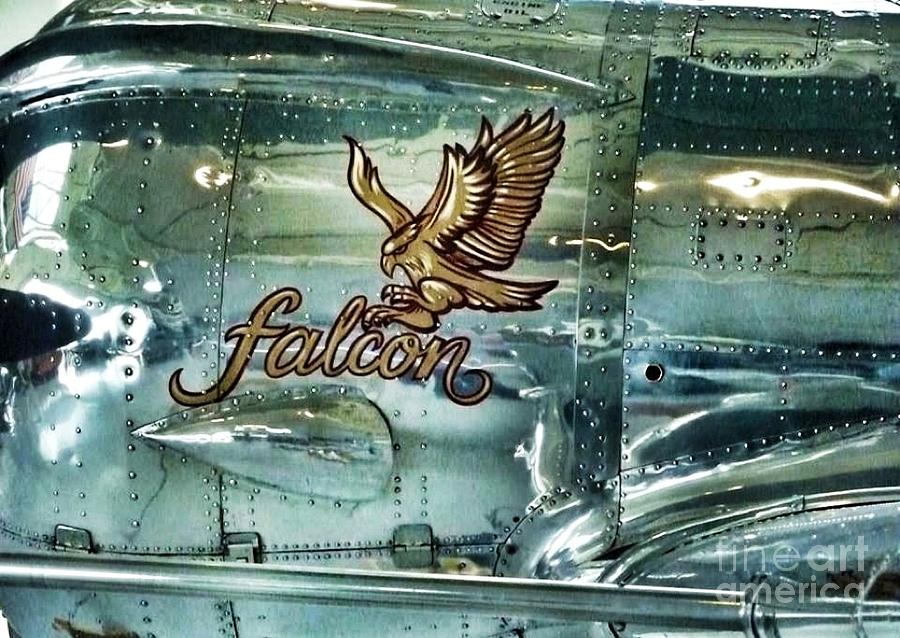 Falcon Photograph - Falcon Vintage Airplane by Susan Garren
