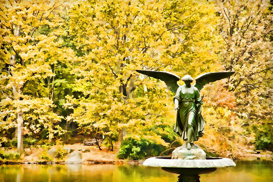 Fall Angel Photograph by Alice Gipson