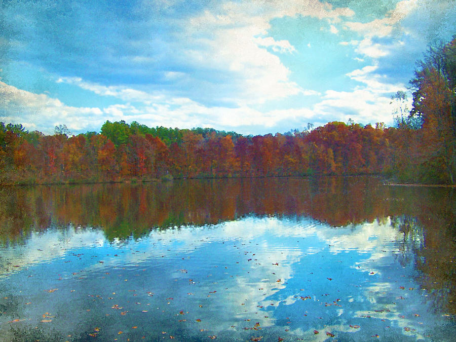 Fall Around Lake Jeanette Photograph by Sandi OReilly