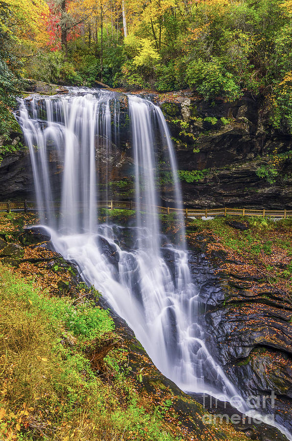 Dry Falls In Autumn Photograph
