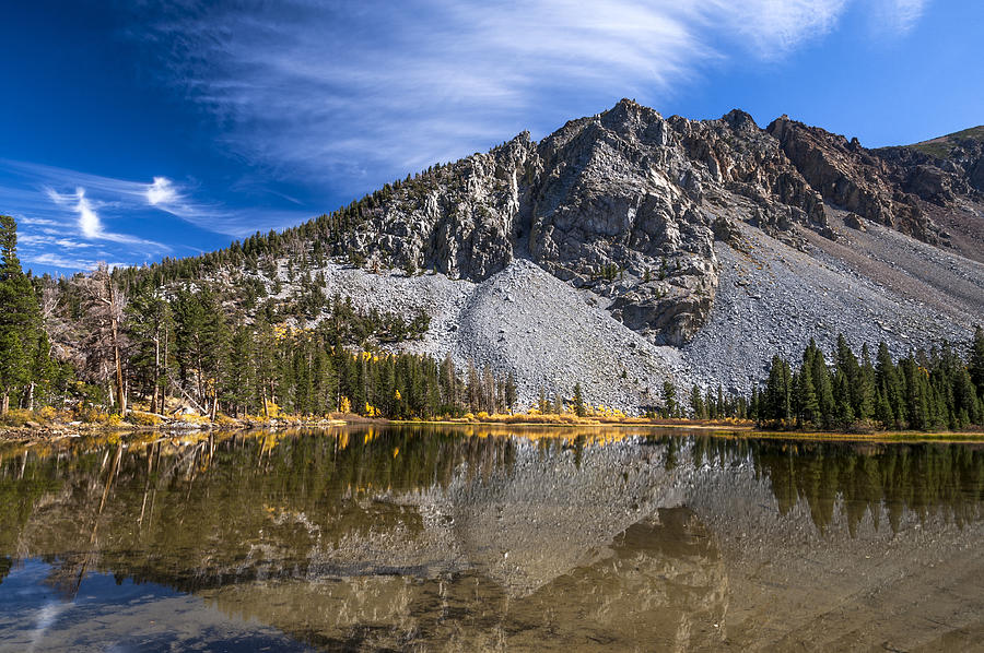 Fall at Fern Lake Photograph by Cat Connor