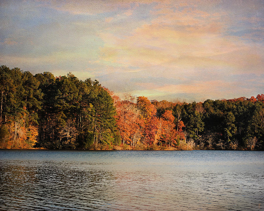 Fall at the Lake I Photograph by Jai Johnson