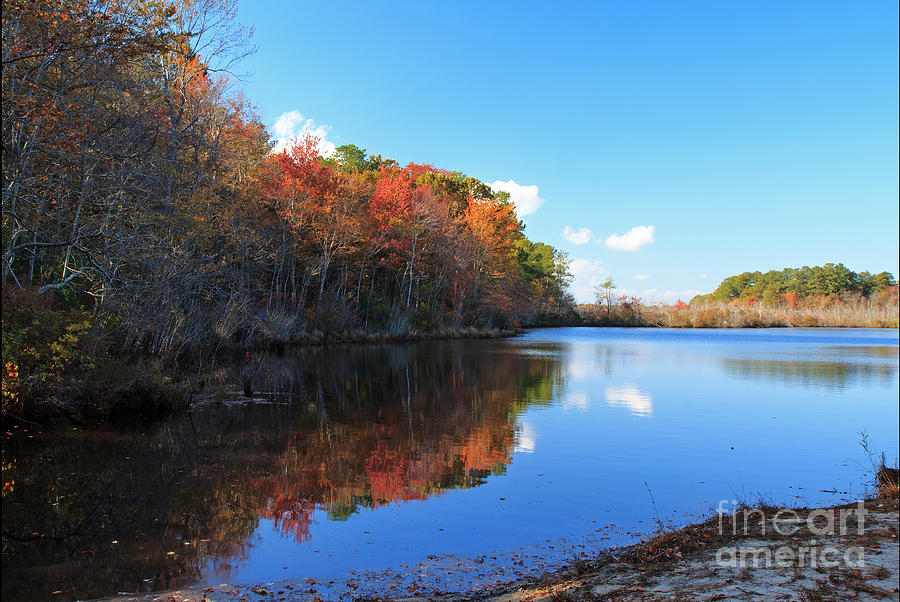 Fall at Turkel Pond Photograph by Robert Pilkington