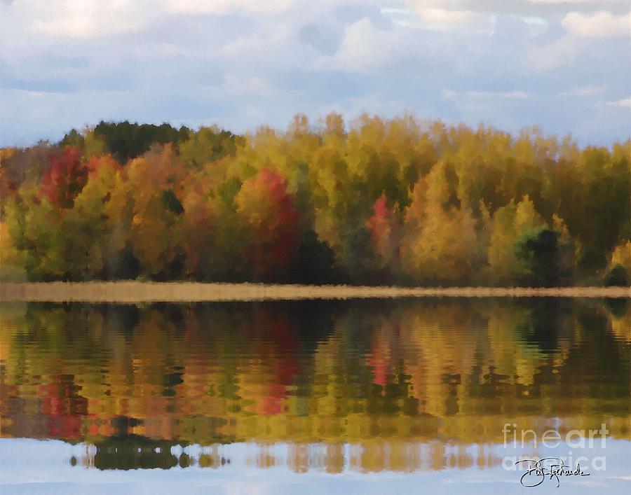 Fall Painting by Bill Richards