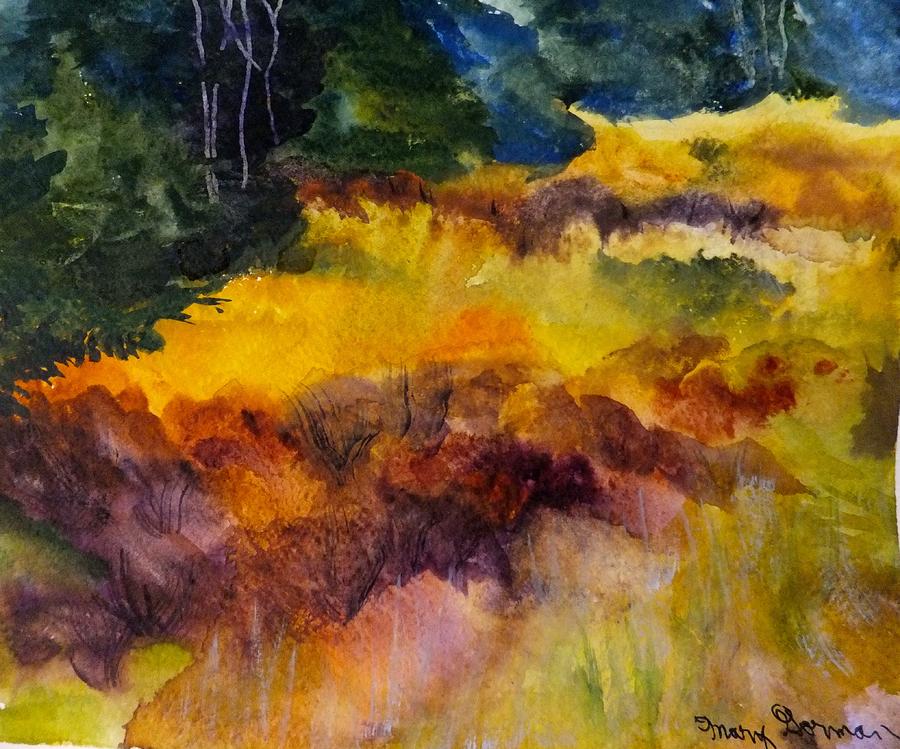 Fall Colors Painting by Mary Gorman