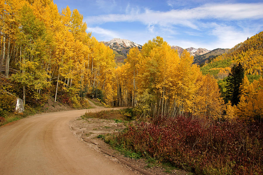 Fall Colors near Marble Colorado No.3 Photograph by Daniel Woodrum