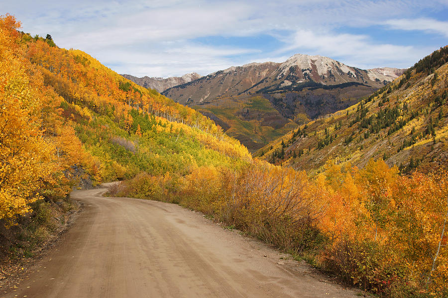 Fall Colors near Marble Colorado No.5 Photograph by Daniel Woodrum