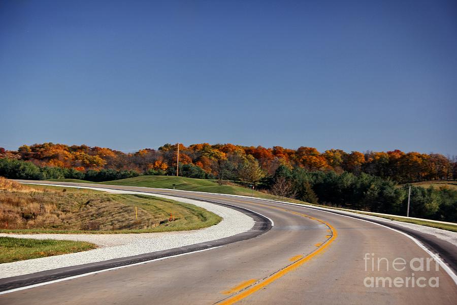 Fall colors of Iowa series 3 Photograph by Yumi Johnson