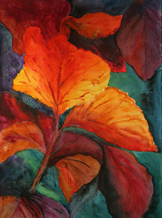 Fall Colors Painting by Patricia Beebe