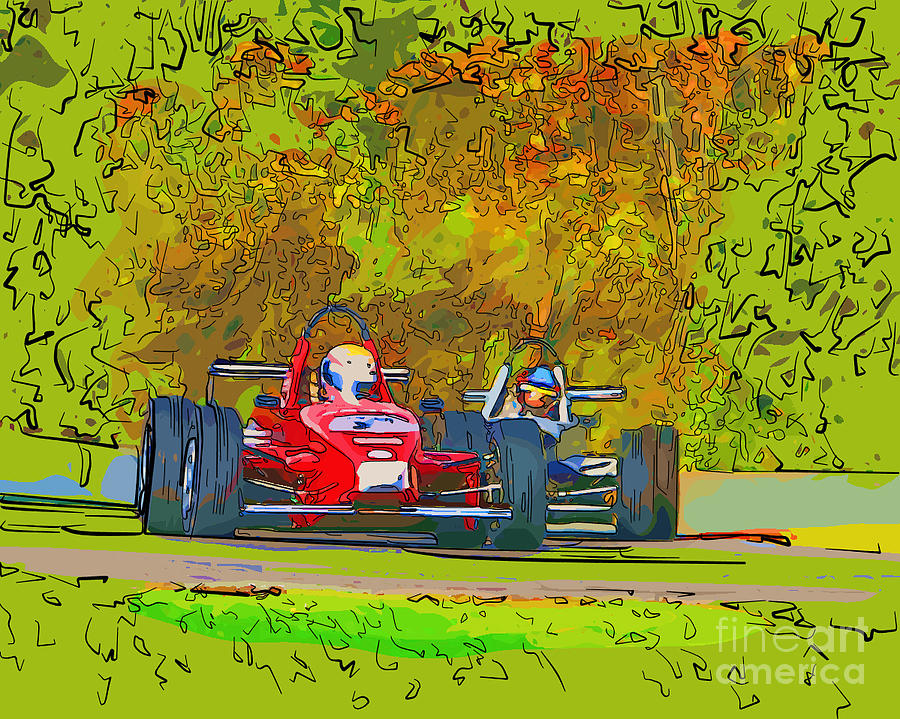 Fall Colors Racing Photograph by Pete Klinger