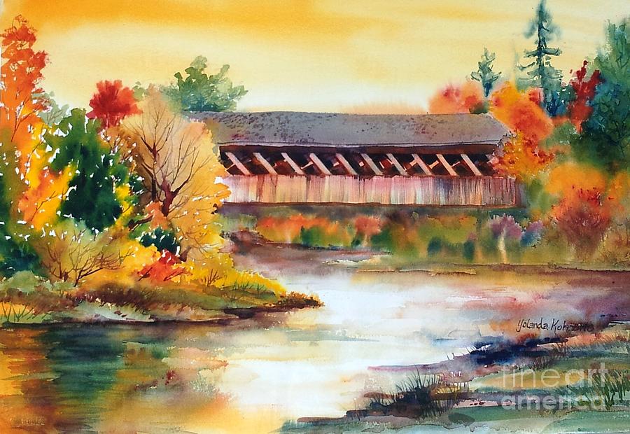Fall Colors Painting by Yolanda Koh