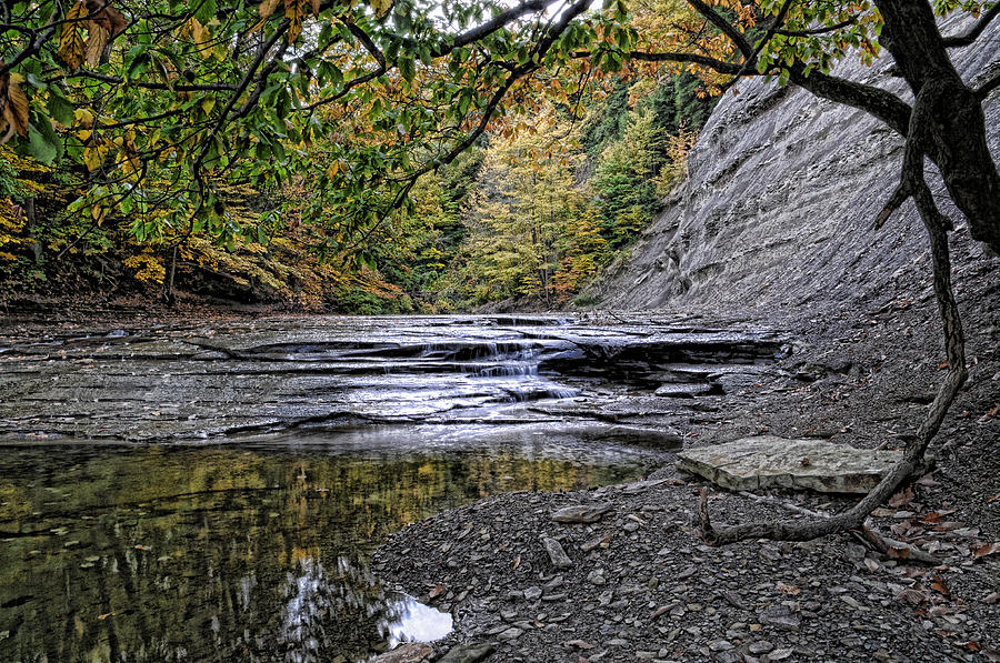 Fall Creek Photograph by David Armstrong