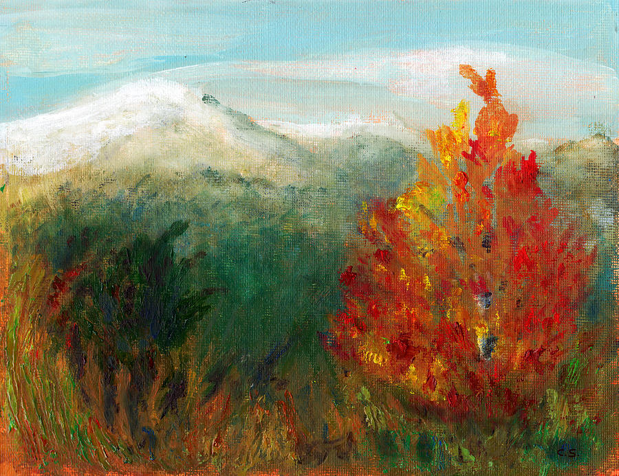 Fall Day Too Painting by C Sitton