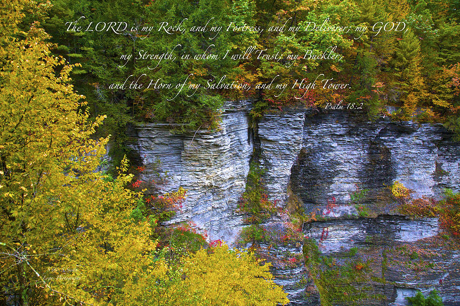 Fall Entrance To Watkins Glen Photograph by Steve and Sharon Smith
