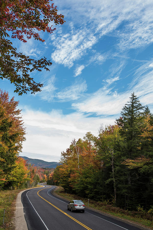 Growth Photograph - Fall Foliage Along The Kancamagus by Joe Klementovich Growth Photograph - Fall Foliage Along The Kancamagus by Joe Klementovich