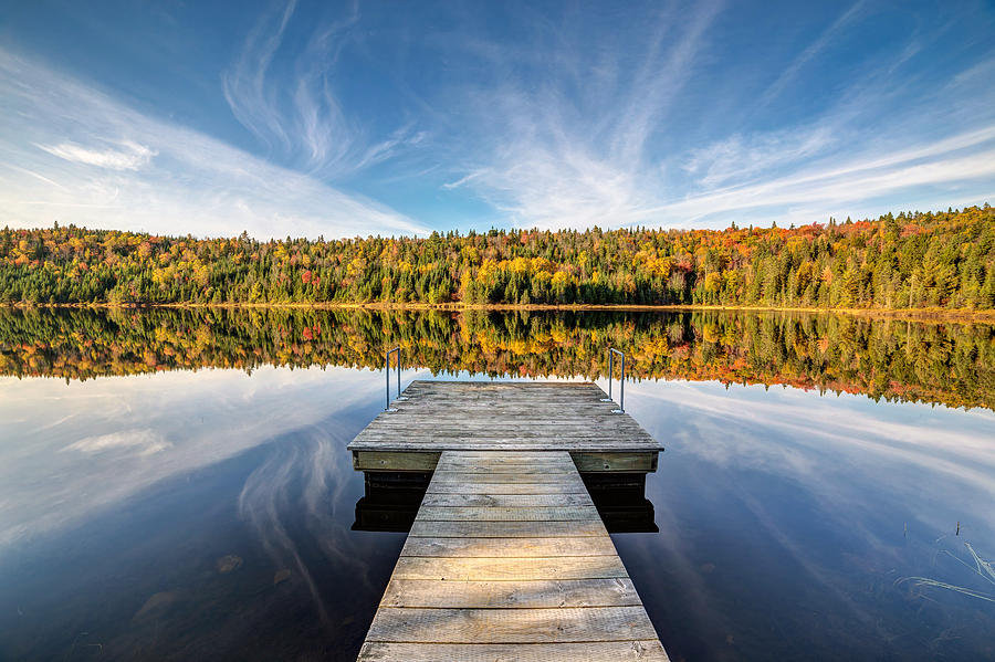 Fall Foliage at the Lake Photograph by Pierre Leclerc Photography