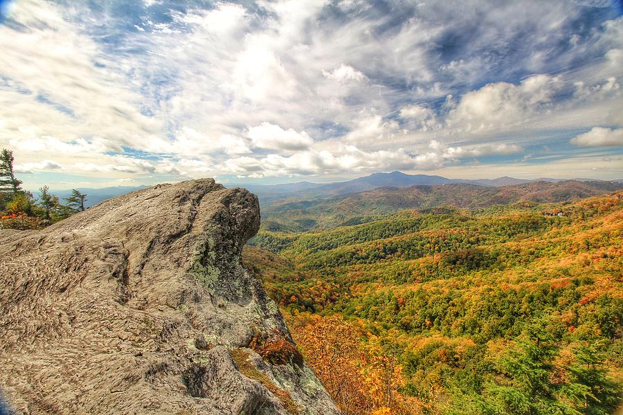 Fall From The Blowing Rock Photograph by Chris Berrier