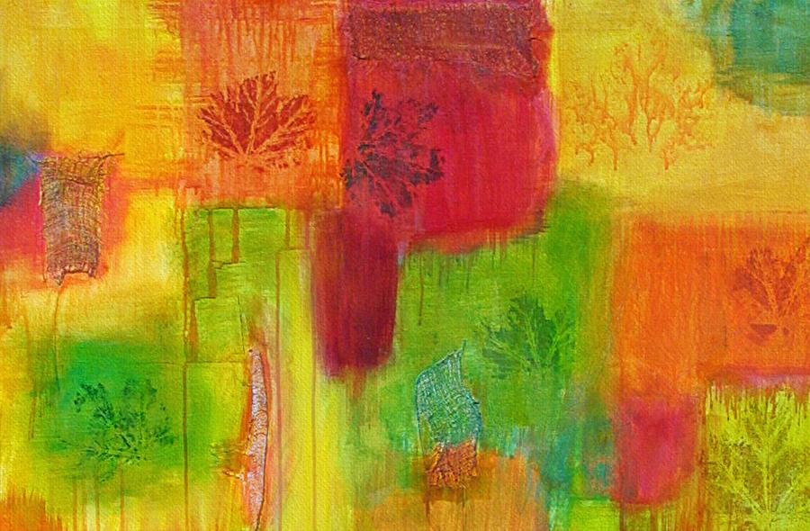 Fall Impressions Painting by Angelique Bowman