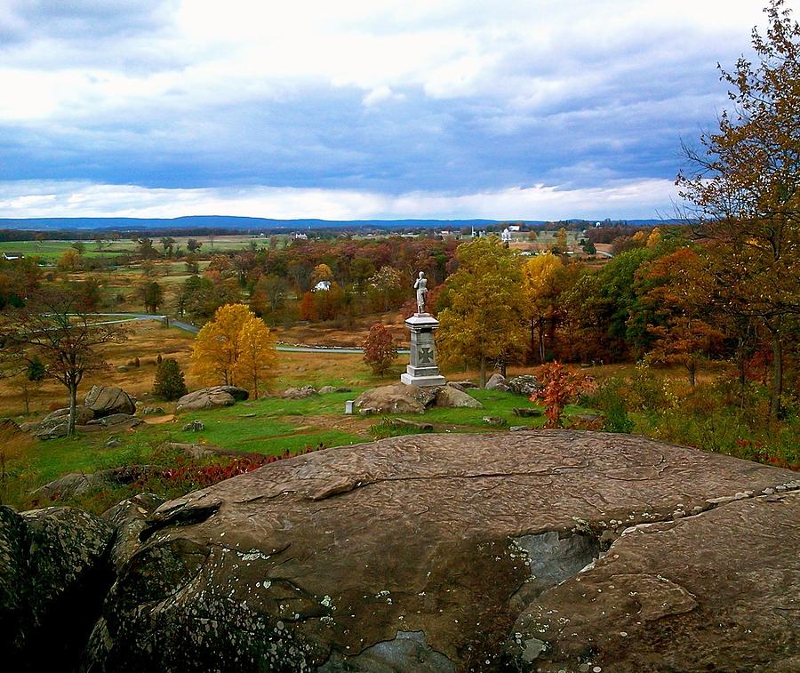 Gettysburg National Park Photograph - Fall in Gettysburg by Chris W Photography AKA Christian Wilson
