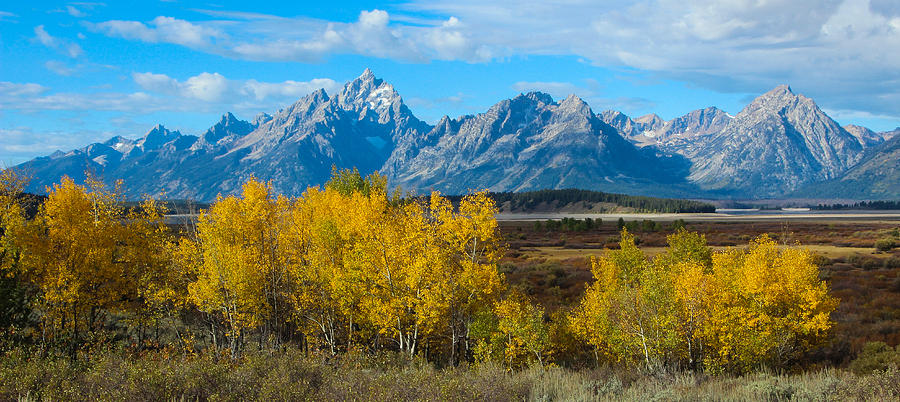 Fall in the Tetons Photograph by Kristi Staebler Kowalski - Fine Art ...