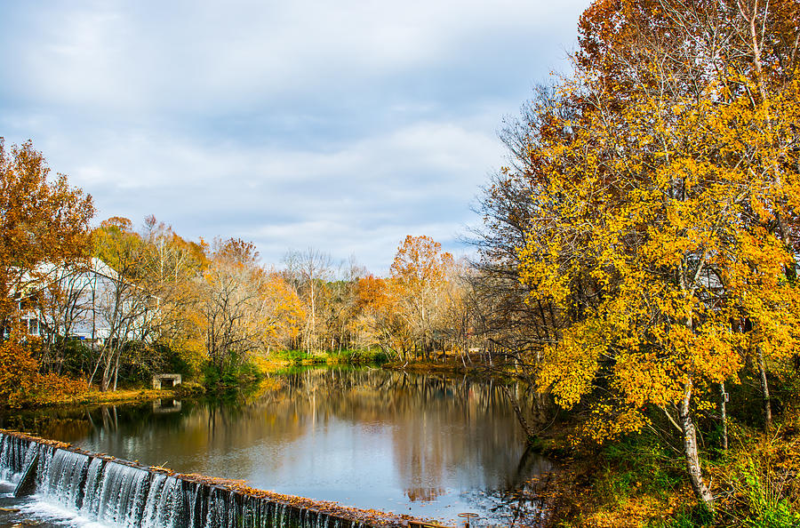 Fall Photograph - Fall Landscape At Buck Creek by Parker Cunningham
