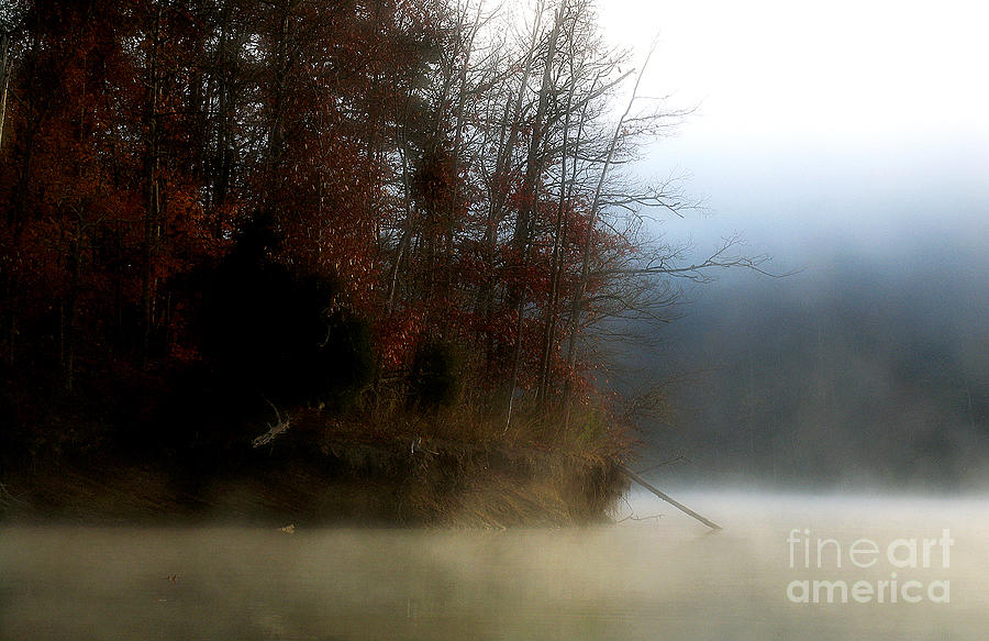 Fall on Melton Hill Lake II Photograph by Douglas Stucky