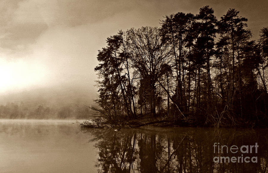 Fall on Melton Hill Lake V Photograph by Douglas Stucky