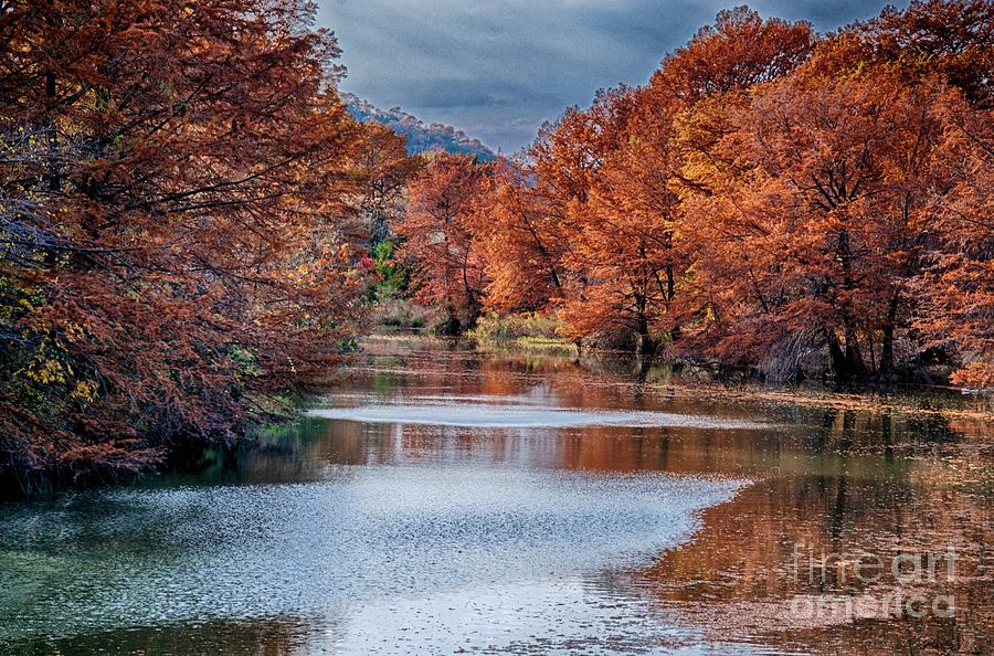 Fall on the Guadalupe Photograph by Ken Williams